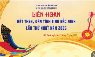 Chi tiết Chương trình Liên hoan hát Then, đàn Tính tỉnh Bắc Ninh lần thứ Nhất năm 2025