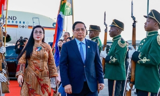 Thủ tướng rời Nam Phi, kết thúc tốt đẹp chuyến công tác tới 3 nước Trung Đông và châu Phi