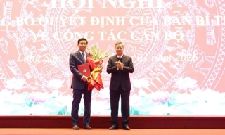Ban Bí thư điều động đồng chí Vũ Hoàng Anh giữ chức Phó Bí thư Tỉnh ủy Lạng Sơn