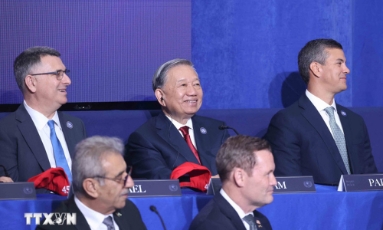  Kết quả chuyến tham dự Cuộc họp Khai mạc Hội đồng Hòa bình về Gaza của Tổng Bí thư Tô Lâm