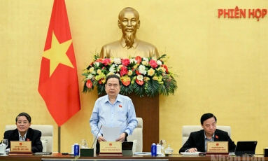  Khai mạc Phiên họp thứ 55 của Ủy ban Thường vụ Quốc hội