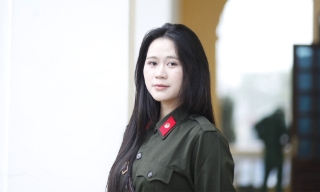 ‘Bóng hồng’ Bắc Ninh tình nguyện thực hiện nghĩa vụ Công an