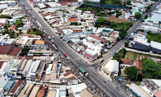 Cấm đường đê Đá từ nút giao tuyến đường gom Quốc lộ 1B đến nút giao đường đê tả Đuống