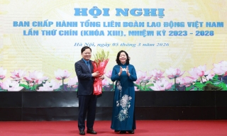 Ông Nguyễn Anh Tuấn được bầu làm Chủ tịch Tổng Liên đoàn Lao động Việt Nam