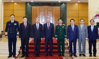 Tổng Bí thư Tô Lâm tiếp các Bộ trưởng Trung Quốc nhân dịp Đối thoại chiến lược 3+3