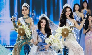 Nữ sinh Hà Nội đăng quang Hoa hậu Thế giới Việt Nam 2025