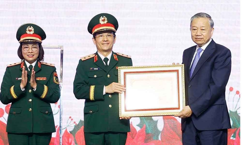  Tổng Bí thư Tô Lâm: Xây dựng Bệnh viện Trung ương Quân đội 108 trở thành mô hình kiểu mẫu trong chăm sóc sức khỏe