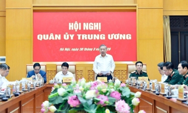  Tổng Bí thư Tô Lâm chủ trì Hội nghị Quân ủy Trung ương