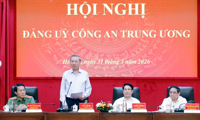  Tổng Bí thư Tô Lâm: Lực lượng Công an nhân dân phải tiếp tục tạo nền tảng thực hiện thắng lợi mục tiêu tăng trưởng hai con số