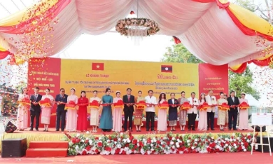  Khánh thành Khu di tích lịch sử Chủ tịch Hồ Chí Minh tại Savannakhet