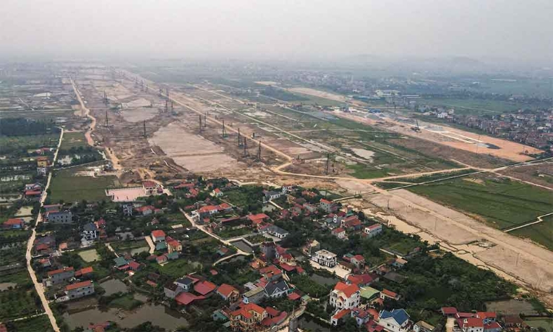  Đại công trường xây dựng sân bay Gia Bình sau hơn 7 tháng thi công