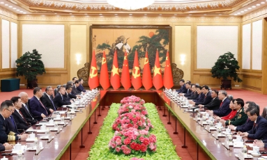  Tổng Bí thư, Chủ tịch nước Tô Lâm hội đàm với Tổng Bí thư, Chủ tịch nước Trung Quốc Tập Cận Bình