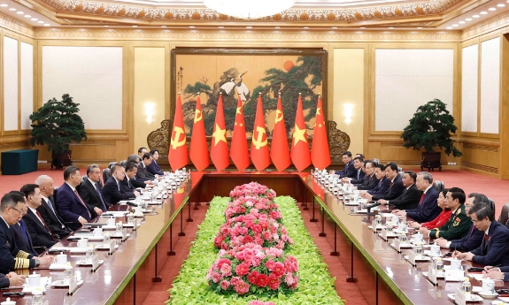 Tổng Bí thư, Chủ tịch nước Tô Lâm hội đàm với Tổng Bí thư, Chủ tịch nước Trung Quốc Tập Cận Bình