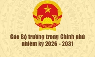 Tiểu sử tóm tắt các bộ trưởng trong Chính phủ nhiệm kỳ 2026-2031