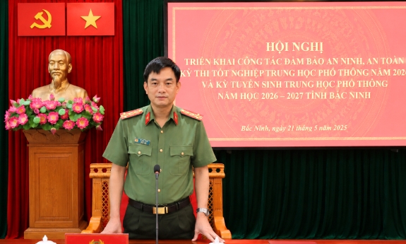 Bắc Ninh bảo đảm an ninh, trật tự kỳ thi tốt nghiệp, tuyển sinh trung học phổ thông năm 2026
