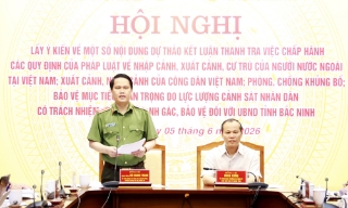 Bắc Ninh: Lấy ý kiến dự thảo kết luận thanh tra của Bộ Công an
