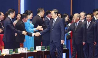 Chủ tịch Quốc hội dự khai mạc Đại hội toàn quốc Hội Nông dân Việt Nam lần thứ IX
