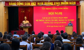 Hướng dẫn xử lý văn bản điện tử trên hệ thống thông tin điều hành tác nghiệp trong các cơ quan đảng