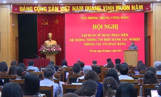 Hướng dẫn xử lý văn bản điện tử trên hệ thống thông tin điều hành tác nghiệp trong các cơ quan đảng