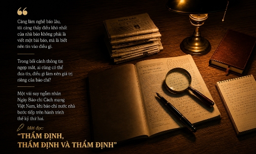 Thẩm định, thẩm định và thẩm định