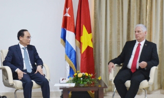 Đặc phái viên của Tổng Bí thư, Chủ tịch nước Tô Lâm thăm và làm việc tại Cuba