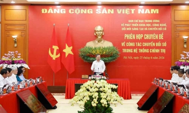  Tổng Bí thư, Chủ tịch nước: Tổng rà soát, làm sạch, chuẩn hóa dữ liệu, kết nối trên toàn hệ thống chính trị