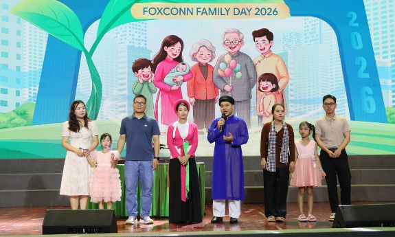 Bắc Ninh: 400 gia đình tham dự Ngày hội gia đình Foxconn 2026