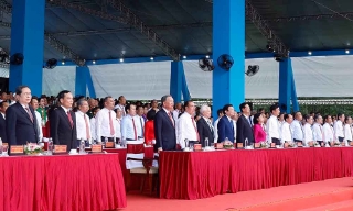 Lễ kỷ niệm 50 năm Ngày thành phố Sài Gòn-Gia Định vinh dự mang tên Chủ tịch Hồ Chí Minh