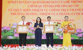 Bắc Ninh: Phường Phương Liễu sơ kết 1 năm vận hành bộ máy của hệ thống chính trị và chính quyền địa phương 2 cấp