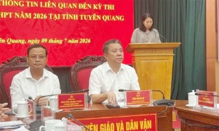 Khởi tố 4 đối tượng liên quan đến Kỳ thi tốt nghiệp trung học phổ thông năm 2026 ở Tuyên Quang