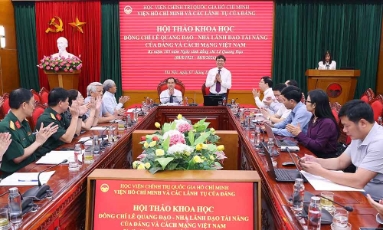  Đồng chí Lê Quang Đạo - nhà lãnh đạo tài năng của Đảng và cách mạng Việt Nam