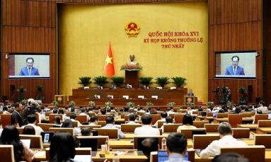  Quốc hội bổ sung 3 nội dung vào Chương trình kỳ họp không thường lệ thứ nhất