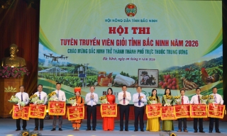 Sôi nổi hội thi Tuyên truyền viên giỏi Hội Nông dân Bắc Ninh 