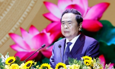  Chủ tịch Quốc hội Trần Thanh Mẫn dự Lễ kỷ niệm 150 năm Ngày sinh cụ Huỳnh Thúc Kháng