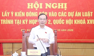 Đoàn đại biểu Quốc hội thành phố Bắc Ninh lấy ý kiến đóng góp vào một số dự án luật