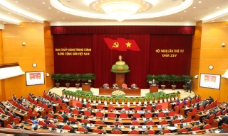 Kết luận Hội nghị lần thứ tư Ban Chấp hành Trung ương Đảng khóa XIV về Đề cương tổng kết thực tiễn và nghiên cứu sửa đổi, bổ sung Điều lệ Đảng