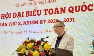 Họa sĩ Đào Quốc Huy được bầu làm Chủ tịch Hội Mỹ thuật Việt Nam khóa X