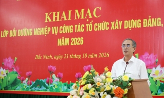 Bắc Ninh: Bồi dưỡng nghiệp vụ công tác tổ chức xây dựng Đảng