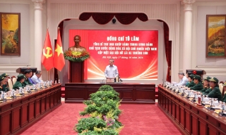Tổng Bí thư, Chủ tịch nước Tô Lâm gặp mặt Đại đội nữ lái xe Trường Sơn