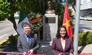 Truyền thông Mexico nhấn mạnh ý nghĩa công trình tôn tạo tượng Chủ tịch Hồ Chí Minh tại Acapulco