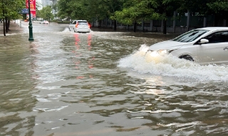Bắc Ninh: Mưa lớn gây úng ngập ở nhiều địa phương