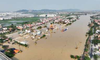  Bảo đảm an toàn đê điều ứng phó với lũ đặc biệt lớn trên sông Cầu, sông Thương, sông Cà Lồ 