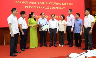Đổi mới, nâng cao chất lượng giáo dục trên địa bàn xã Yên Phong