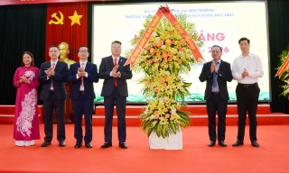  Trường Cao đẳng Cơ điện và Xây dựng Bắc Ninh khai giảng năm học mới