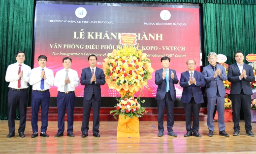 Khánh thành Văn phòng điều phối hợp tác KOPO – VKTech