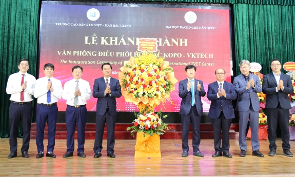 Khánh thành Văn phòng điều phối hợp tác KOPO – VKTech