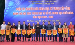Chung khảo cuộc thi nghiên cứu khoa học, kỹ thuật cấp tỉnh năm học 2025 - 2026