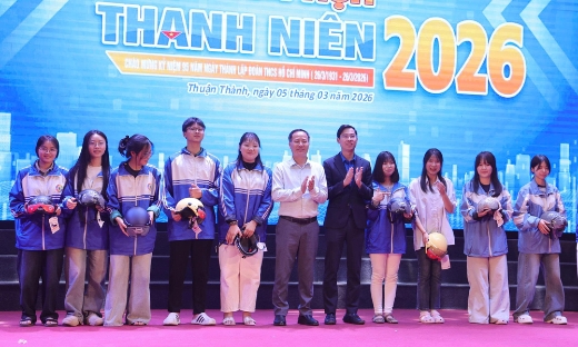 Sôi nổi chương trình “Điểm hẹn thanh niên” tại phường Thuận Thành