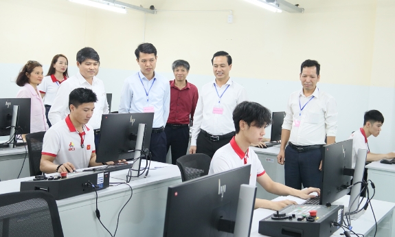 Trường Cao đẳng Công nghiệp Bắc Ninh thi kỹ năng nghề cấp trường 