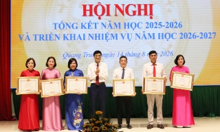 Xã Quang Trung sẵn sàng cho năm học mới
